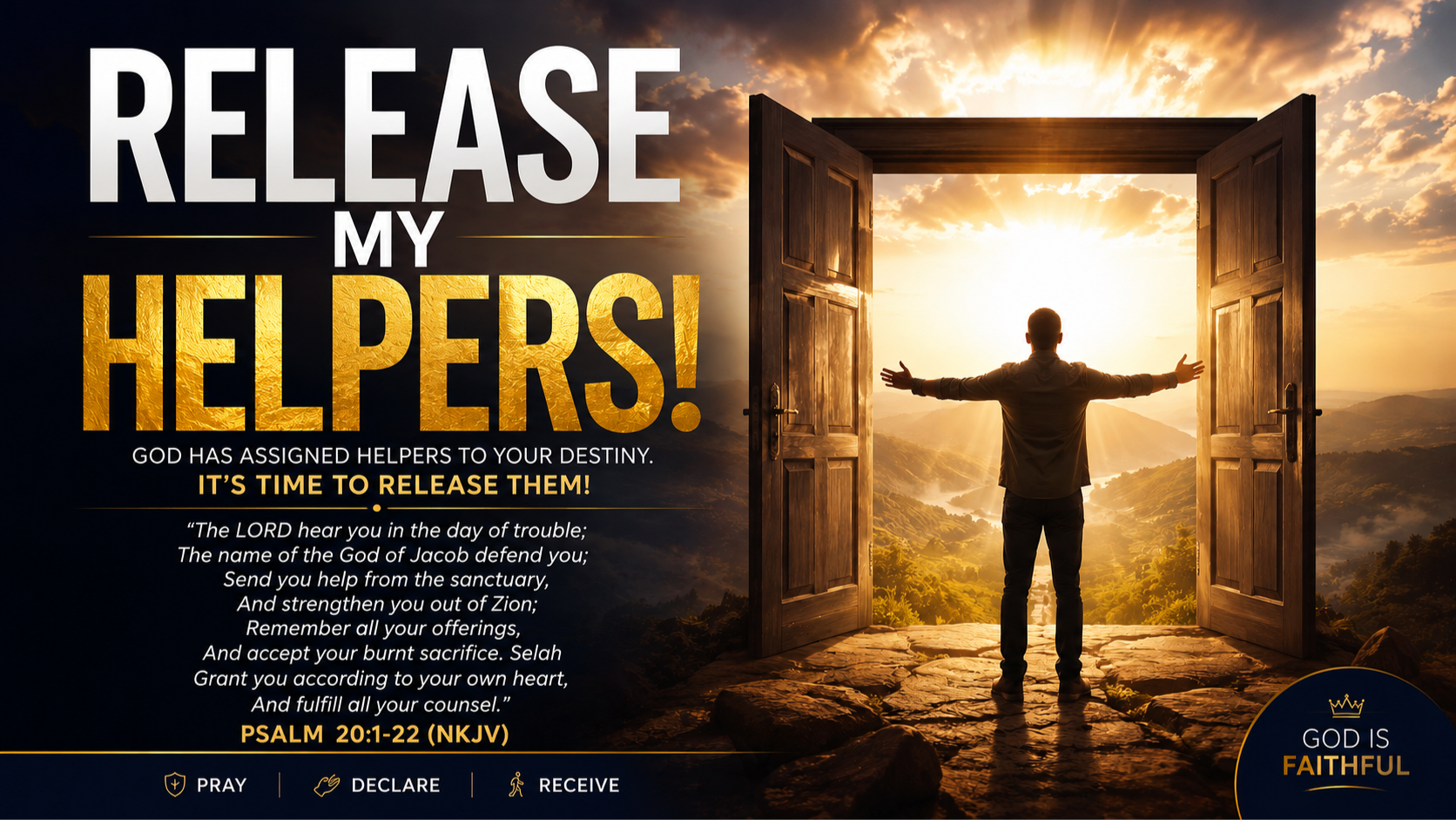 RELEASE MY HELPERS!