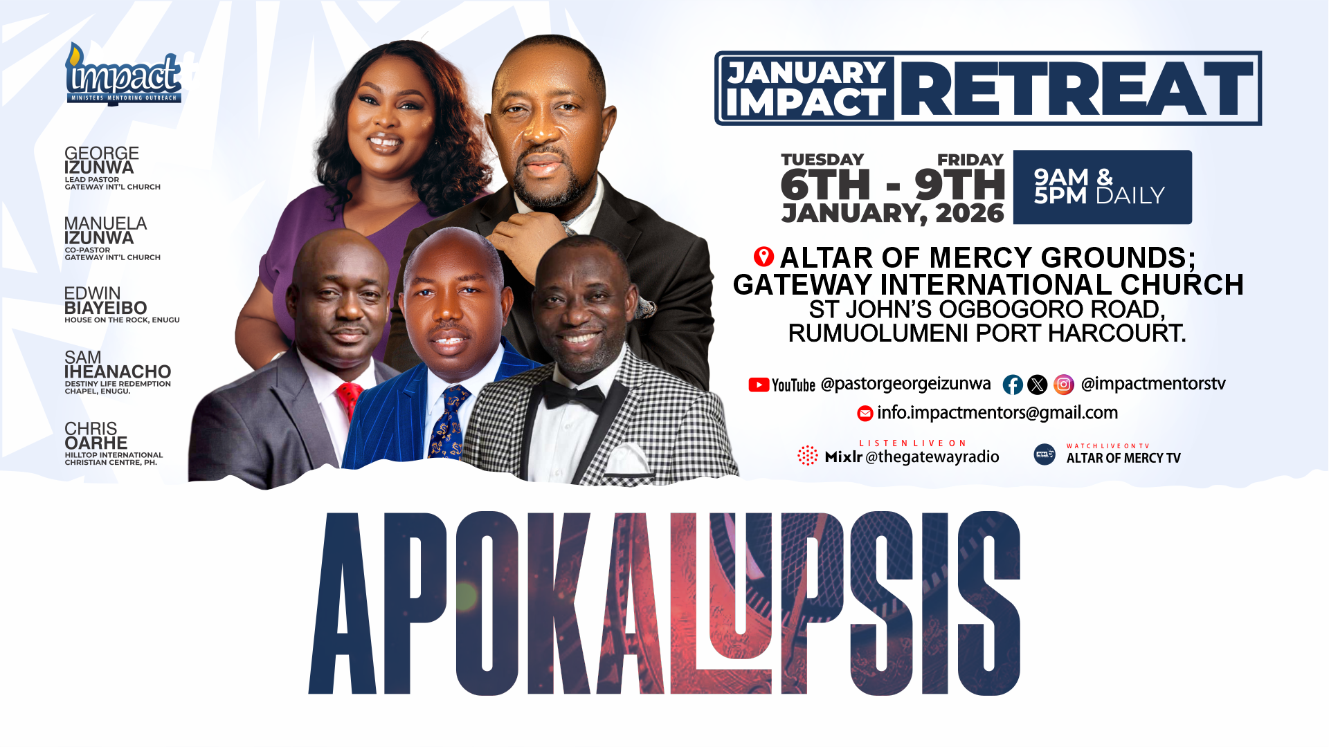 JANUARY IMPACT RETREAT