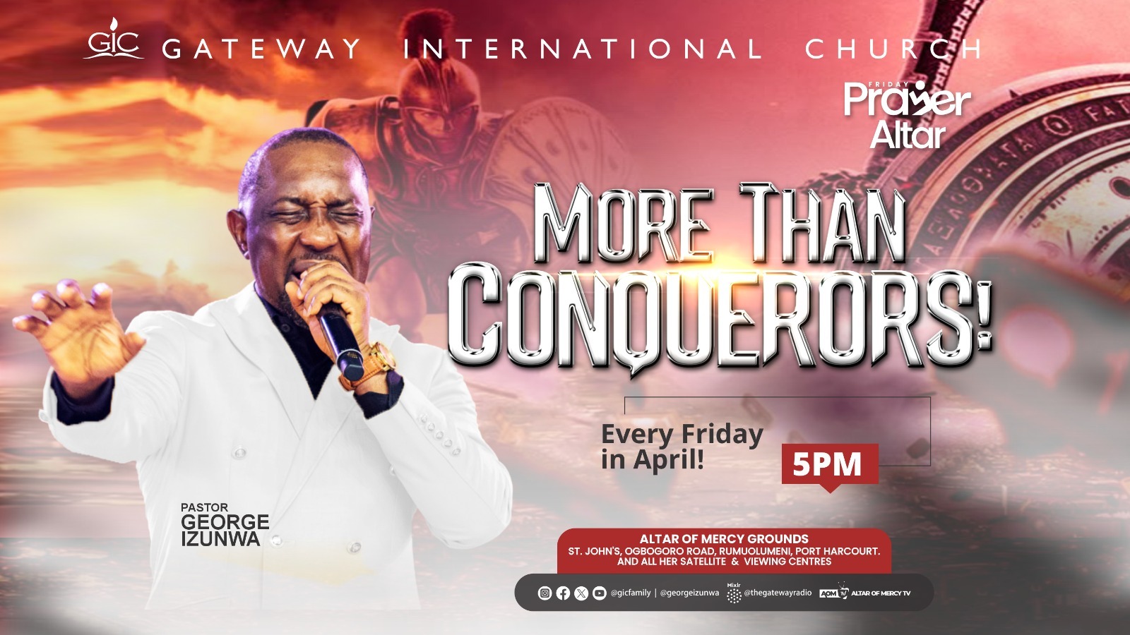 MORE THAN CONQUERORS