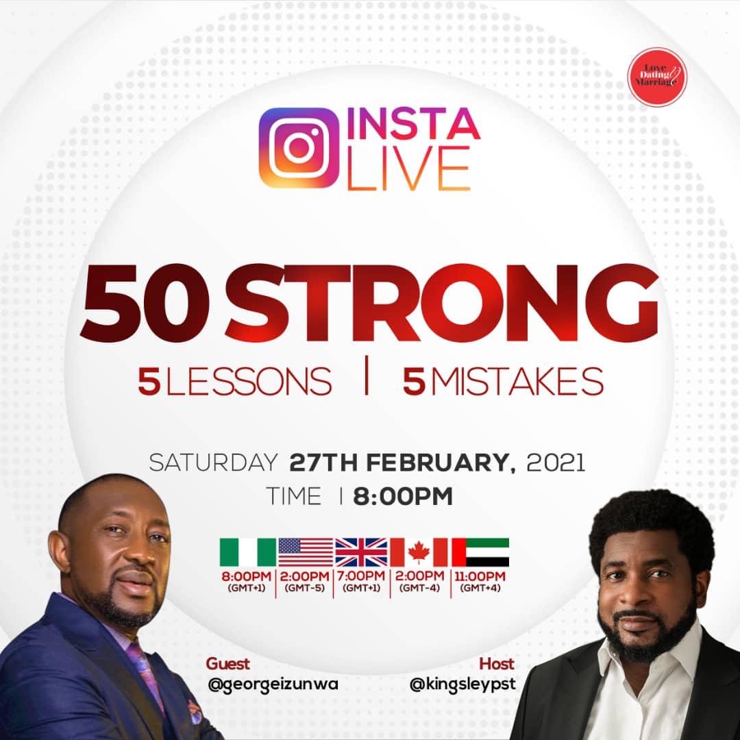 50 Strong, 5 Lessons, 5 Mistakes