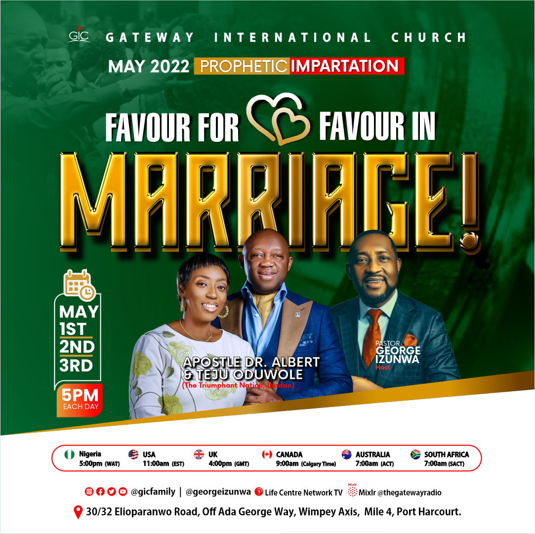 Favour for Marriage; Favour in Marriage!