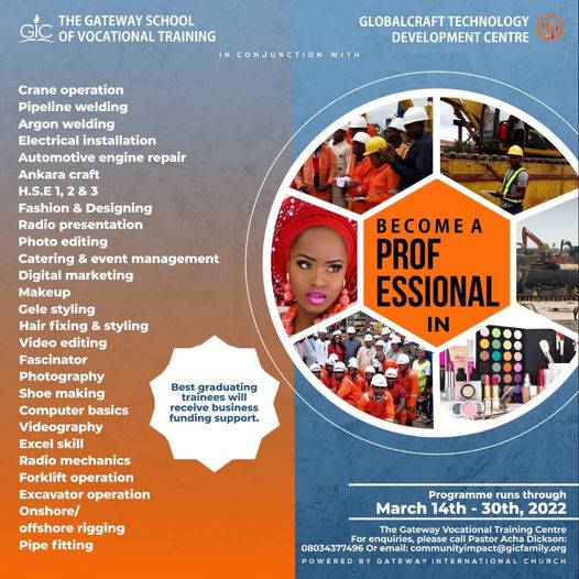 FREE SKILLS ACQUISITION PROGRAM