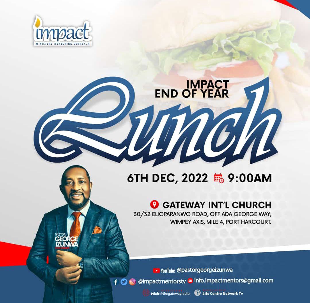 IMPACT END OF THE YEAR LUNCH