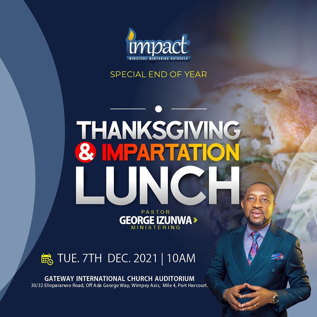 THANKSGIVING AND IMPACTATION LUNCH
