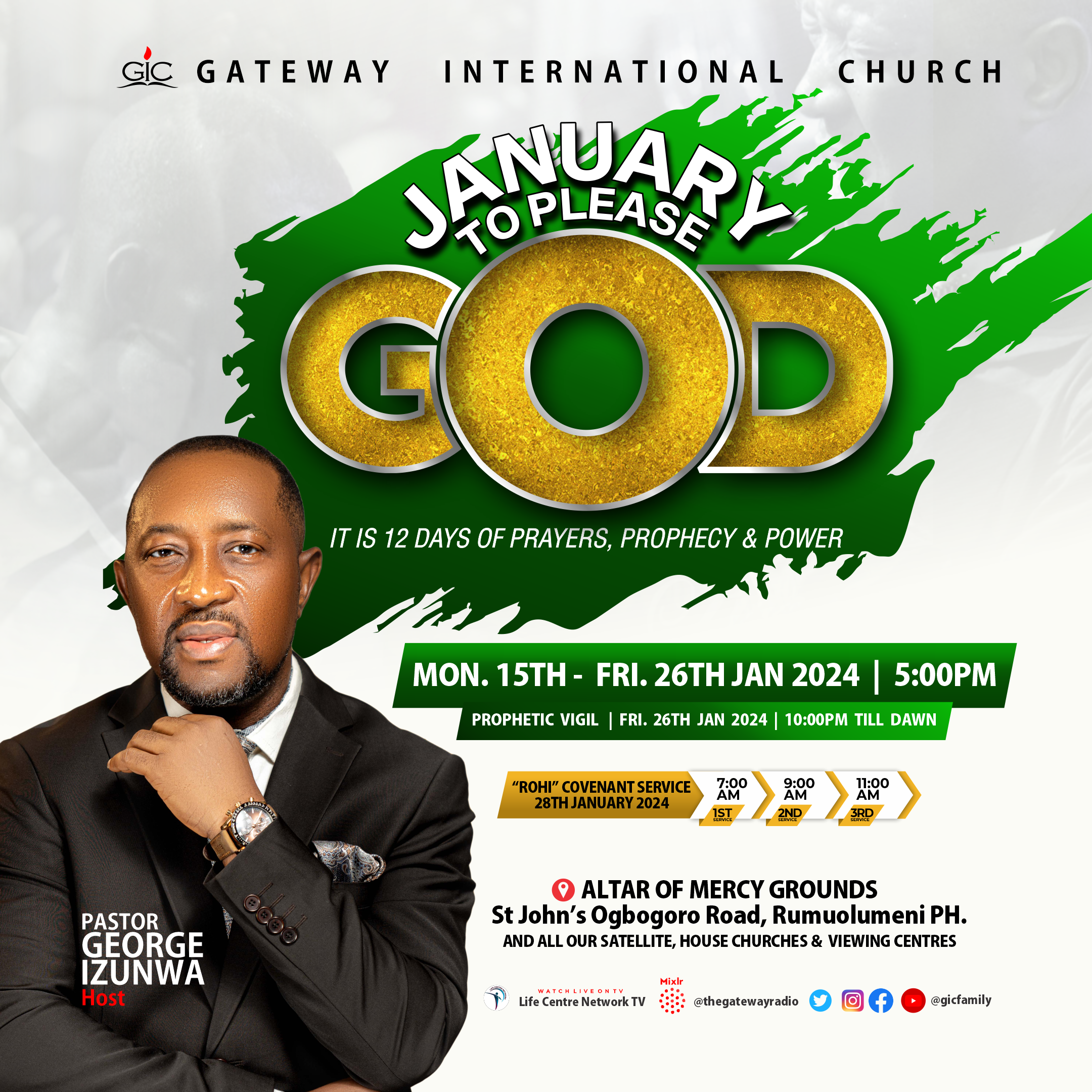 January to Please God 2024