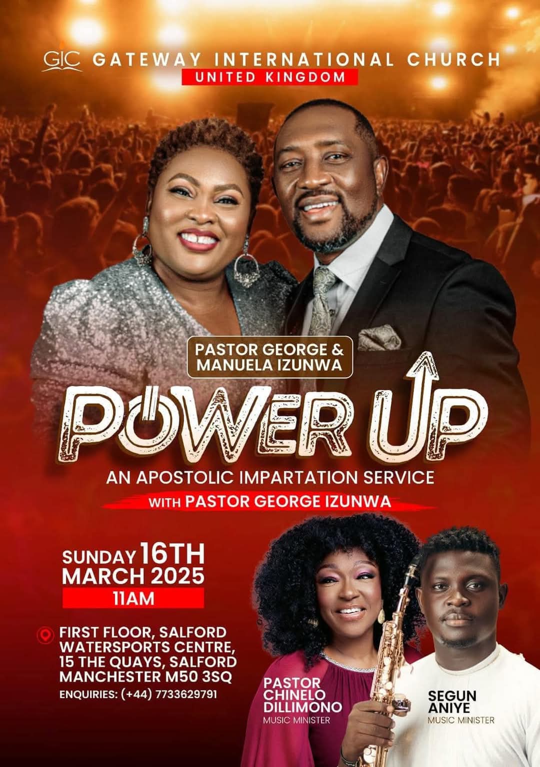 POWER UP – An Apostolic Impartation Service!
