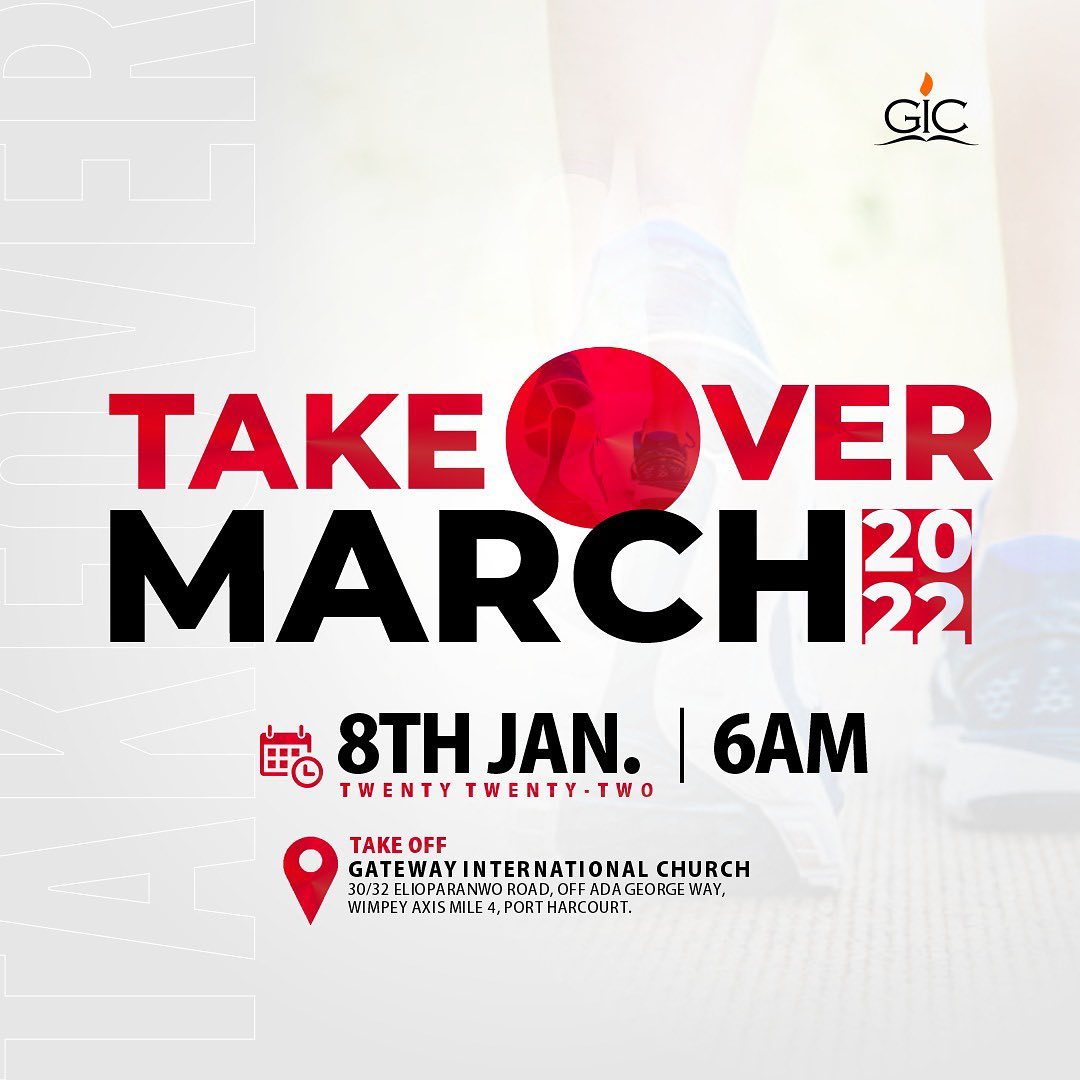 TAKE OVER MARCH 2022